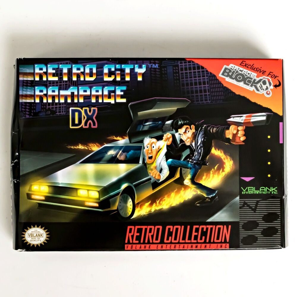 Retro City Rampage Game DX - Arcade Block Exclusive - Sealed CD